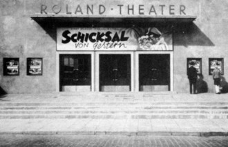 Roland-Theater in der Lindenhofstr. um 1948